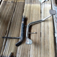 SUZUKI GT 185/250 side std brake pedal suzuki gt185 original nos