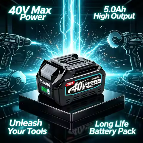 for Makata 40V Max XGT battery 8Ah rechargeable lithium-ion battery suitable and 40V BL4025, BL4040,