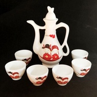 Tea Set Liquor Teapot Wedding Gift Ceramic Glass Decanter
