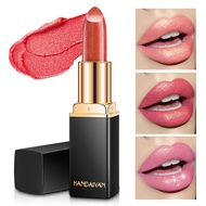 Handaiyan handaiyan Gilt Lipstick Colorful Pearlescent Shiny Metal Lipstick Temperature Change Lip G