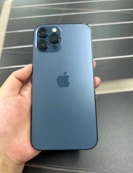 iPhone 12 Pro Max 512G 淺藍 98% New，電池效率99 %，雙咭，100% Work。極新
