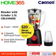 Cornell Blender with Grinder 1.5L CBLS400BK || CBL-S400BK