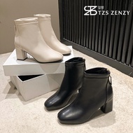 TZS Zenzy Quinn Boots - Women's Boots - Women's Heel Boots - Fashion Boots