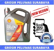 ORIGINAL Barcode Scan Shell Helix ULTRA ECT 5w-30 5w/30 GALON 4 ltr oli HYBRID SHELL Helix HX8 Helix