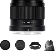 VILTROX 14mm F4.0 Z-Mount Lens for Nikon Full Frame Large Aperture Ultra Wide Angle Auto Focus Prime
