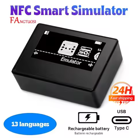 NFC Emulator Simulator Replacement Bluetooth-Compatible Game Emulator Accessory for Switch/Switch2 N