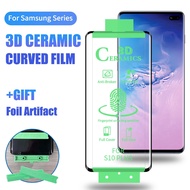 Samsung Note 9 Note 8 S8 S9 Plus Full Cover Screen Protector Soft PET Ceramics Phone Protective Film