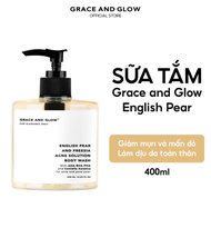 Grace & Glow English Pear & Freesia Anti-Acne Acetone-Free Body Wash with Centella Asiatica 400ml