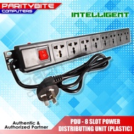 8 Slots Universal Rack Mount PDU Power Distribution Unit for Data Cabinet