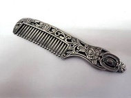銀梳子 Vintage Silver Comb