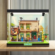 [Acrylic Transparent Display Box] Acrylic Display Box Suitable for IDEAS Lego 21324 Sesame Street Bu