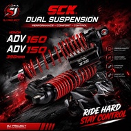SCK RACING ABSORBER DUAL SUSPENSION HONDA ADV150, ADV 160