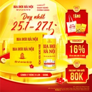 COMBO 2 Thùng 24 lon Bia Hơi Hà Nội – HABECO (500ml/lon)
