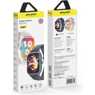 Awei H21 Smart watch Bluetooth call 2.01-inch large screen Sports mode Health monitoring for men wom