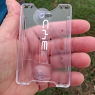 [Ready Stock] BYD Logo Car Windscreen CARD HOLDER PVC RFID UHF SECURITY GATE/ Transparent Car Organi