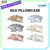 [Direct from Japan] Luck Silk Pillowcase 43x63cm Zippered Made in Japan