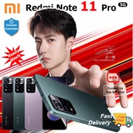 【EX Stock &amp; Flash Delivery】Xiaomi Redmi Note 11 Pro/Pro Plus 5G smartphone with MTK 920 and 5160mAh 67W/120W Flashcharger  Samsung AMOLED 90Hz 6.67inches AMOLED Screen support Google play store OTA update NFC Mobilephone