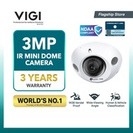 VIGI C230I Mini(2.8mm) 3MP IR Dome Security Camera | Compact Size | 2.8mm Wide-Angle Lens | AI Detec