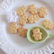 Cartoon Bear Cookie Cutters DIY Bakery Tools and Accessories Baking Stamp