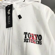 Sweater Tokyo Revengers Mikey Zipper Full Bordir/Sweater Mikey Zipper