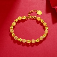 [COD] 375% Pure Gold Bracelet Best Gift Holiday Promotion