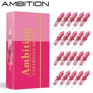 Ambition Tattoo 20pcs RL/F Cartridge Needle 0.2mm 0.25mm 0.3mm 0.35mm Round Liner Mix Needle 1rl 3rl