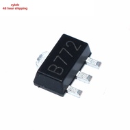 100PCS 2SB772 B772 D882 2SD882 SMD PNP MEDIUM POWER TRANSISTOR SOT-89