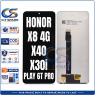 LCD Display For HONOR X8 4G / X40 / X30i / PLAY 6T PRO / TFY-LX1 TFY-LX2 TFY-LX3 Touch Screen Digiti