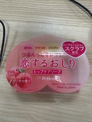 PELICAN 沛麗康 蒟蒻臀部 去角質保濕蜜桃皂 80G