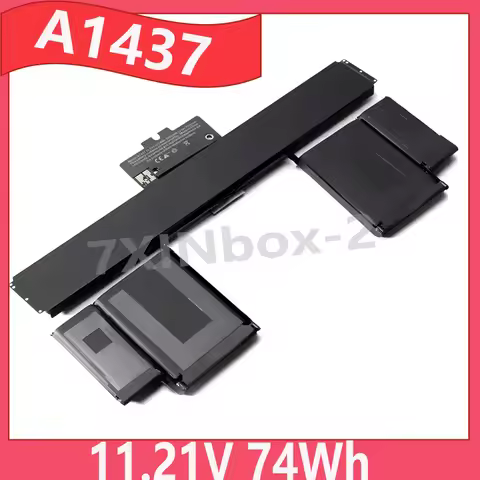 A1437 11.21V 74Wh Laptop Battery For Apple MacBook Pro 13.3" A1425 Retina Series Late 2012 Early-201