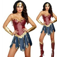 [cosplay Costume Party Costume] European American Ladies Halloween Costume cosplay Gladiator Wonder 