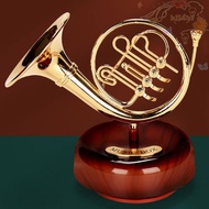 BLISS Instrument Music Box, simulation Handicraft Rotating Music Box, Retro Nordic Classical Guitar 