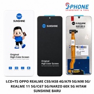 LCD REALME C55 NEW SUNSHINE (A58 4G A79 A98 A2 5G F23 K11X REALME 11X K11X 5G C67 5G)