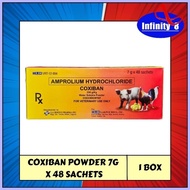 ⚾︎ ◫ ☏ ☪ ♞,♘Coxiban 7g x 48 sachets/box