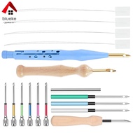 17 Pcs Punch Needle Kit Adjustable Punch Needle Tool Punch Needle Set Punch Needle Embroidery Kit fo