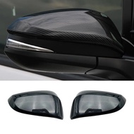 Toyota Noah/ Voxy 3rd R80 2014-2018 2pcs Car Rearview Mirror Cover Wing Side Mirror Caps Carbon Fibe