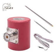 QRP 5M/16.4FT Antenna 14M-30MHz 300W HF Antenna Multifunction Portable Stainless Steel 1/4 Wavelengt