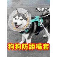Anti-Stealing Mesh Dog Headgear Small Dog Teddy Bichon Anti-Bite Anti-Accidental Food Mask Anti-Lick