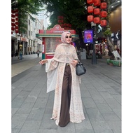 Abaya Kashmir Butter Series Hijab Set Abaya Set