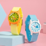 New Cute KID's Watch Primary School Cartoon Printed Quartz Watch Women's Watch Waterproof QQ Watch