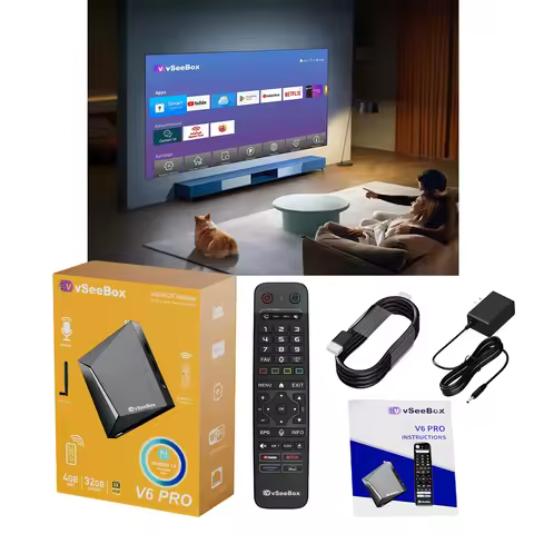 2026 vSeeBox V6 Pro Box New Box
