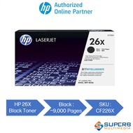 HP 26X Black Original LaserJet Toner Cartridge [CF226X]