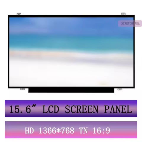 15.6" Slim LED matrix for HP Probook 650 G2/455 G3/450 G5 laptop lcd screen panel Display HD 1366*76