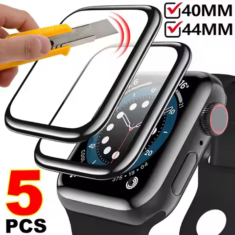 1-6PCS Screen Protector For Apple Watch SE 3 40MM 44MM Smartwatch Cover for iWatch SE3 40/44MM Anti-