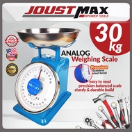 30kg Analog Weighing Scale Commercial Kitchen Spring Balance Weight Scale Penimbang Berat Ikan Sayur Buah Timbang Dacing