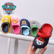 PAW Patrol Boys Girls Cartoon Slippers Children's Indoor Shoes Non-slip Home Summer Sandals Hole Shoes Baby Wear Beach Shoes