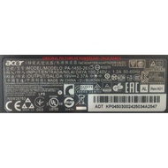 ACER ASPIRE ES1-512 ES1-711 TRAVELMATE B116-M-C3WQ 19V 2.37A 5.5 1.7 mm ORIGINAL CHARGER ADAPTOR