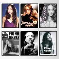 Singer F-Fiona Apple Poster Elegant And Affordable Wall Art  For Dormitory Living Room And Bedroom S