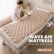 Medical Air Mattress Anti Bedsore Bubble Ripple Mattress With Adjustable Pump For Bedridden Care