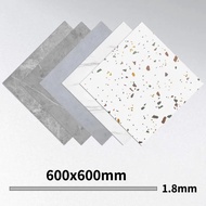 60X60CM Marble Tiles Self Adhesive PVC Floor Sticker Waterproof Floor Decoration Lantai Lantai Pelek